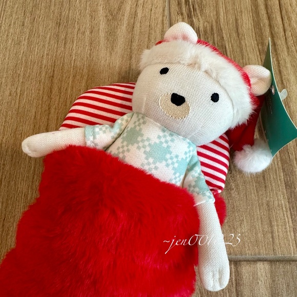 Pillowfort Polar Bear Mini Plush with Sleeping Bag - Picture 6 of 11